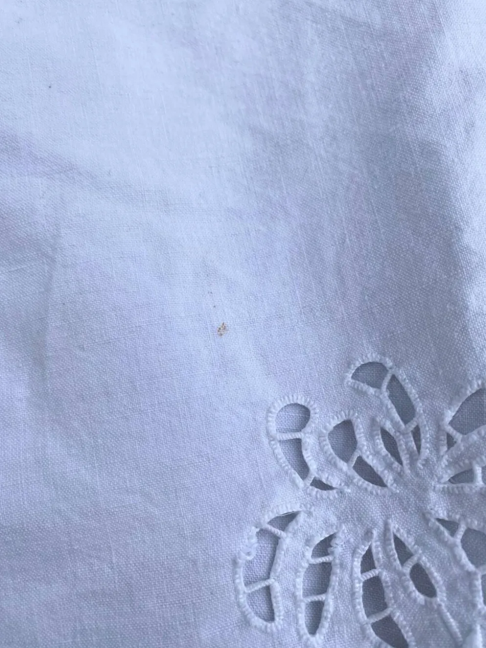 Grande Nappe ancienne brodée 190x260