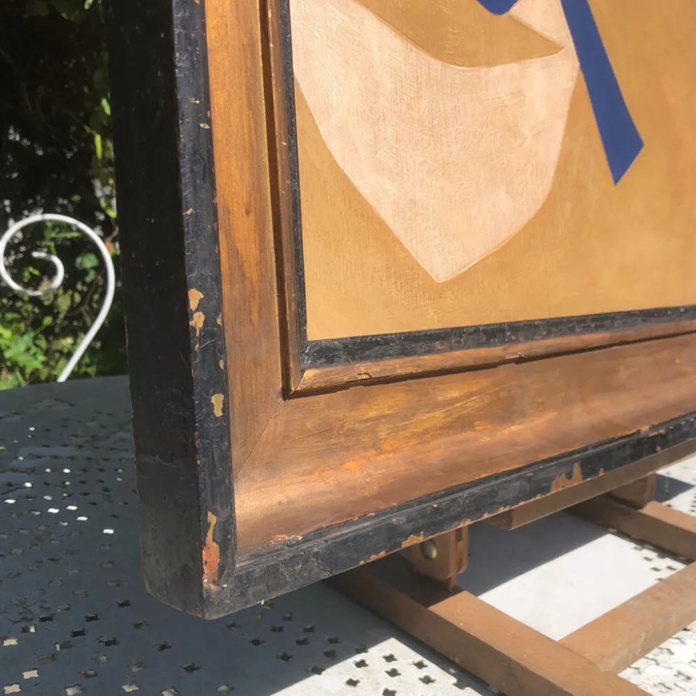 Grande peinture abstraite