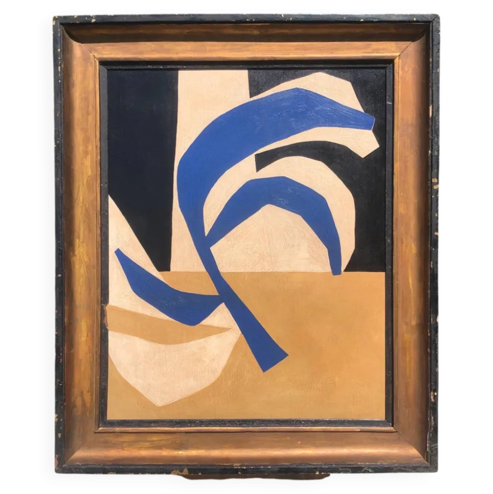 Grande peinture abstraite
