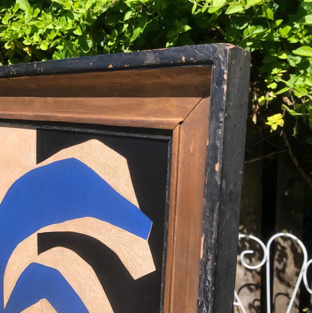 Grande peinture abstraite