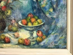 Grande peinture de nature morte des années 1960, 1962.