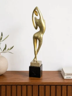 Grande sculpture Milo Martin – Femme stylisée – Bronze 1/8 – 53 cm