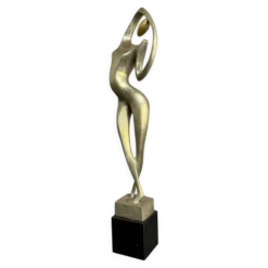 Grande sculpture Milo Martin – Femme stylisée – Bronze 1/8 – 53 cm