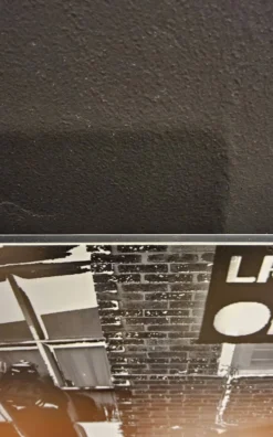 grandes œuvres d'art en noir et blanc / collage photo (160x50) fantôme
