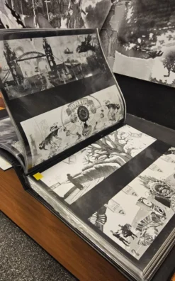 grandes œuvres d'art en noir et blanc / collage photo (160x50) téléphones