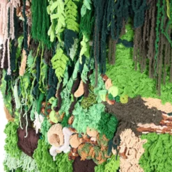 Grande tapisserie « mur végétal »