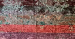 Grande tapisserie, scène de chasse à courre, XXe