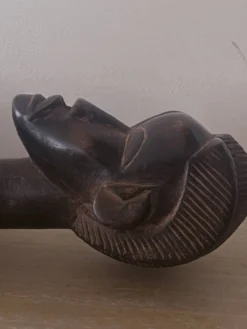 Grand jeu Awale Baoule en bois (Burkina Faso)