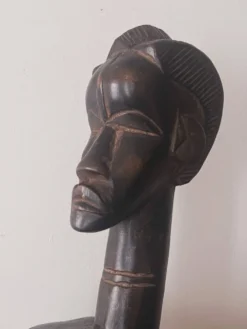 Grand jeu Awale Baoule en bois (Burkina Faso)
