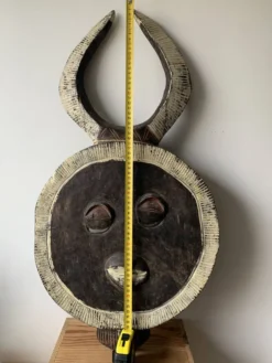 Grand Masque Africain Ancien Vintage Tribal