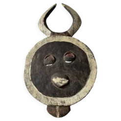 Grand Masque Africain Ancien Vintage Tribal