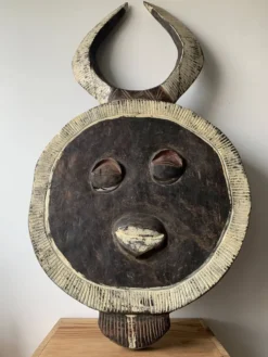 Grand Masque Africain Ancien Vintage Tribal