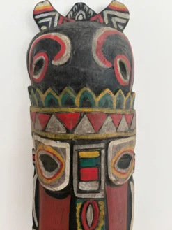 Grand masque totem africain