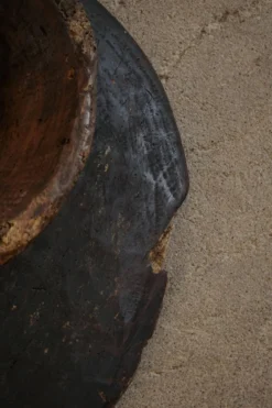 Grand masque tribal Baule Kple Kple africain en bois, Côte d'Ivoire, milieu du XXe siècle