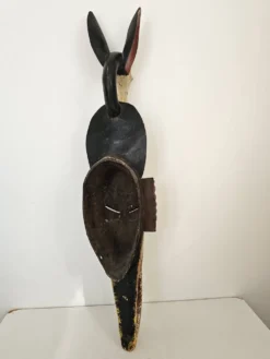 Grand masque zoomorphe Gouro (Guro) Côte d'Ivoire - Art Africain tribal