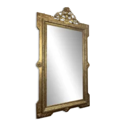 Grand miroir ancien doré