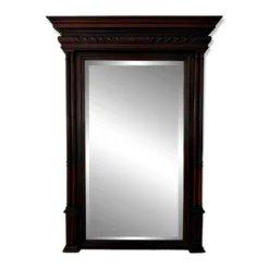 Grand miroir ancien XIX en en bois sculpté-esprit haussmannien