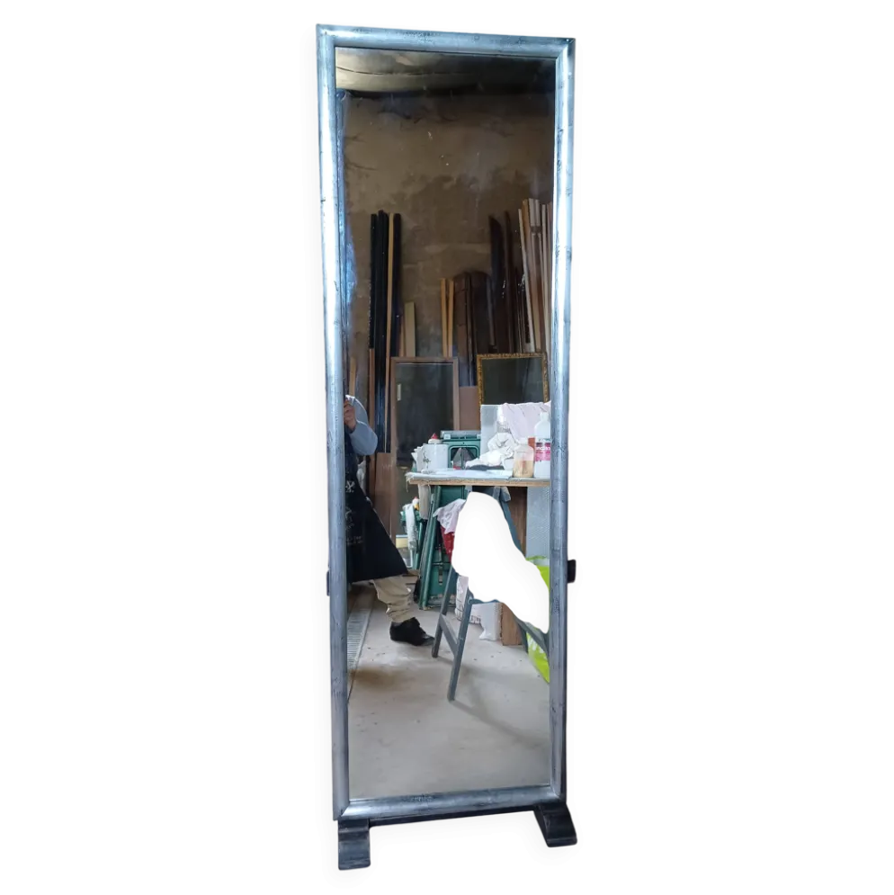 Grand miroir argenté ( modèle GATSBY )