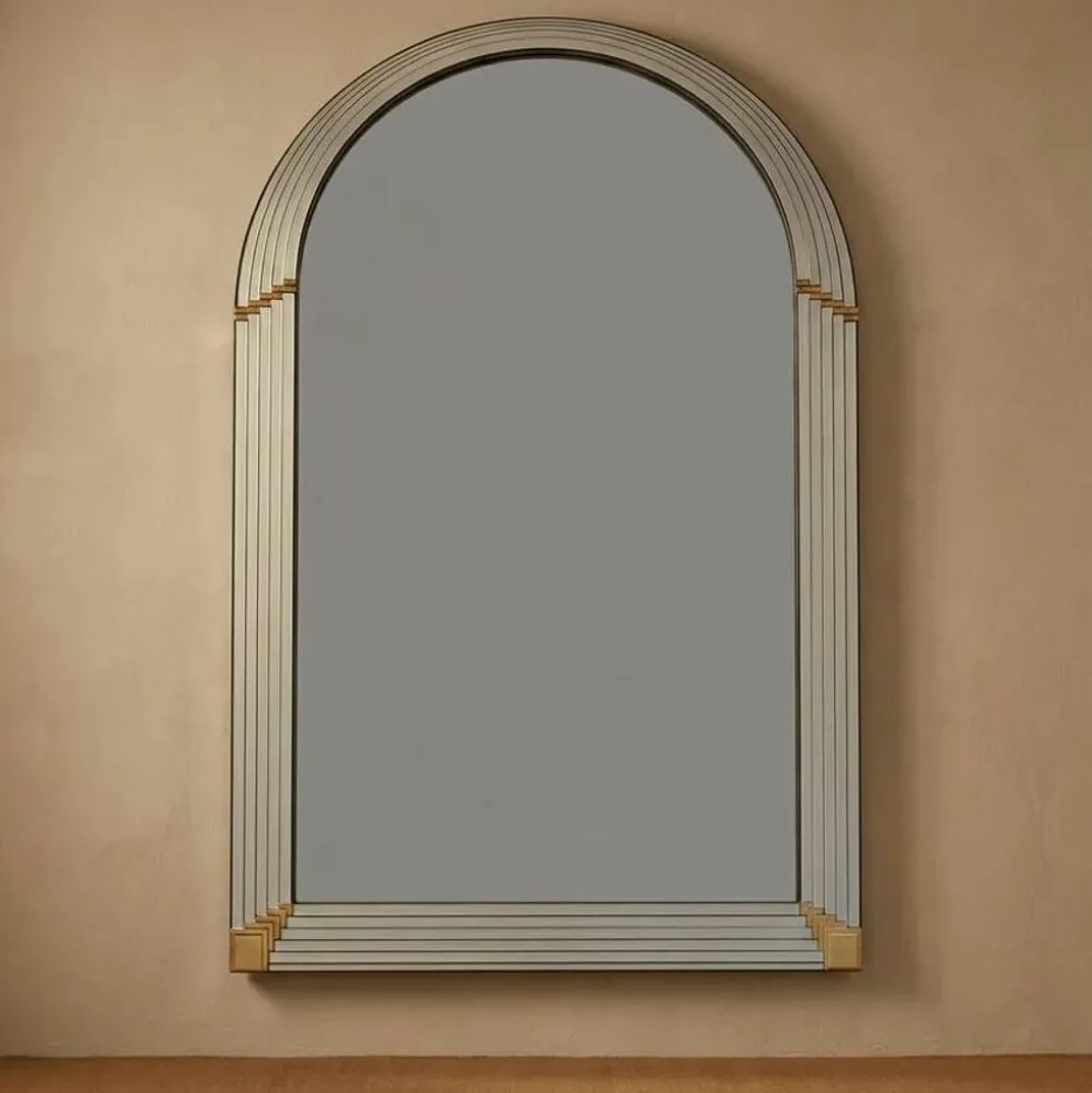 Grand miroir art déco - Circa 1970