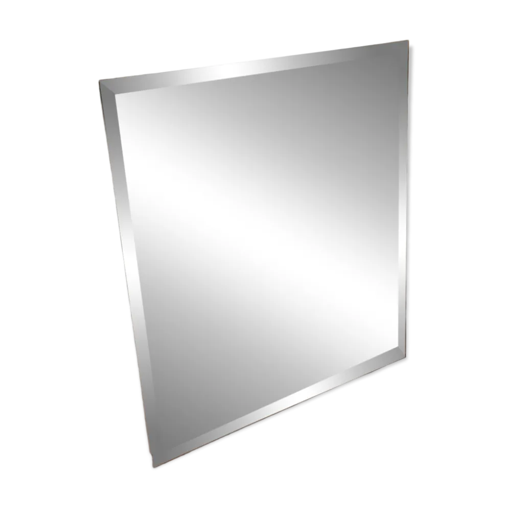 Grand miroir biseauté