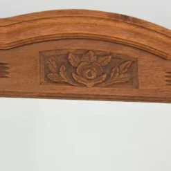 Grand miroir biseauté ancien vintage 1930