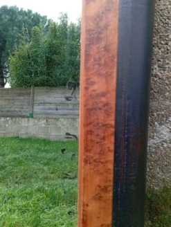 Grand miroir biseauté début XXème