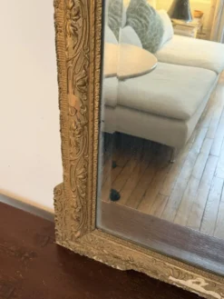 Grand miroir doré - 70xH107cm