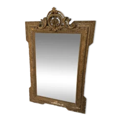 Grand miroir doré - 70xH107cm