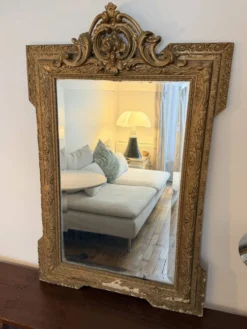 Grand miroir doré - 70xH107cm