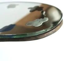 Grand miroir en forme de palette de peinture, années 50