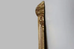 Grand miroir néoclassique en cuivre français, XXe siècle