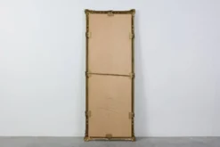 Grand miroir néoclassique en cuivre français, XXe siècle