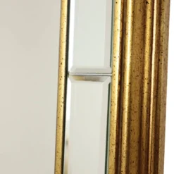 Grand miroir octogonal Deknudt, style Hollywood Regency