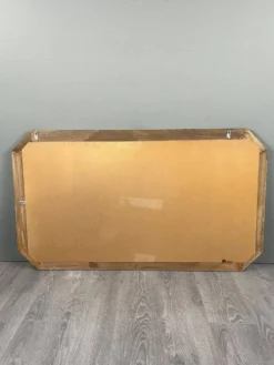 Grand miroir rectangulaire biseauté, XXe siècle