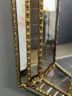 Grand miroir rectangulaire biseauté, XXe siècle