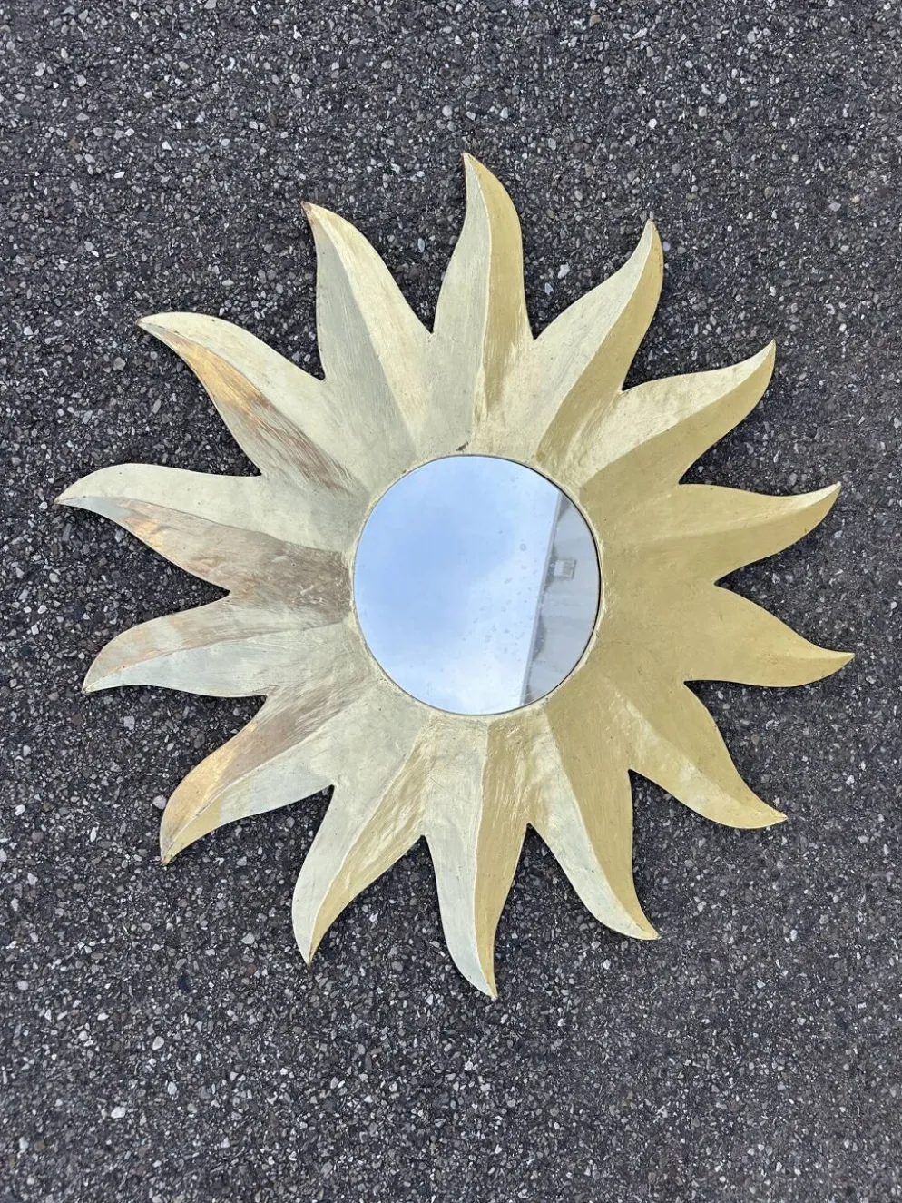 grand miroir soleil 80cm