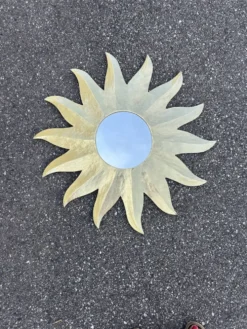grand miroir soleil 80cm
