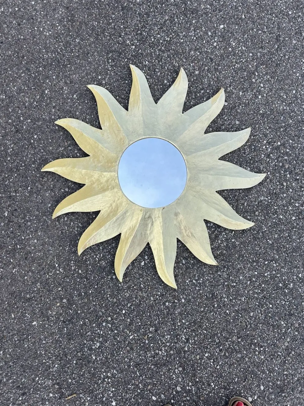 grand miroir soleil 80cm