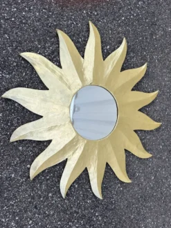 grand miroir soleil 80cm