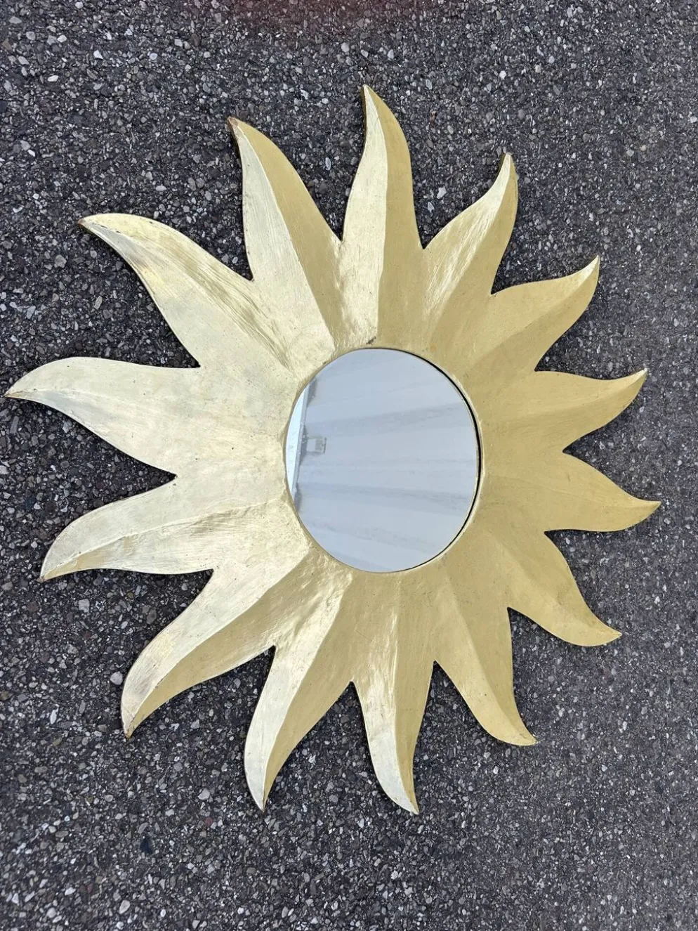 grand miroir soleil 80cm