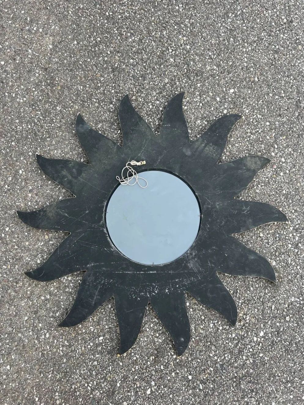 grand miroir soleil 80cm