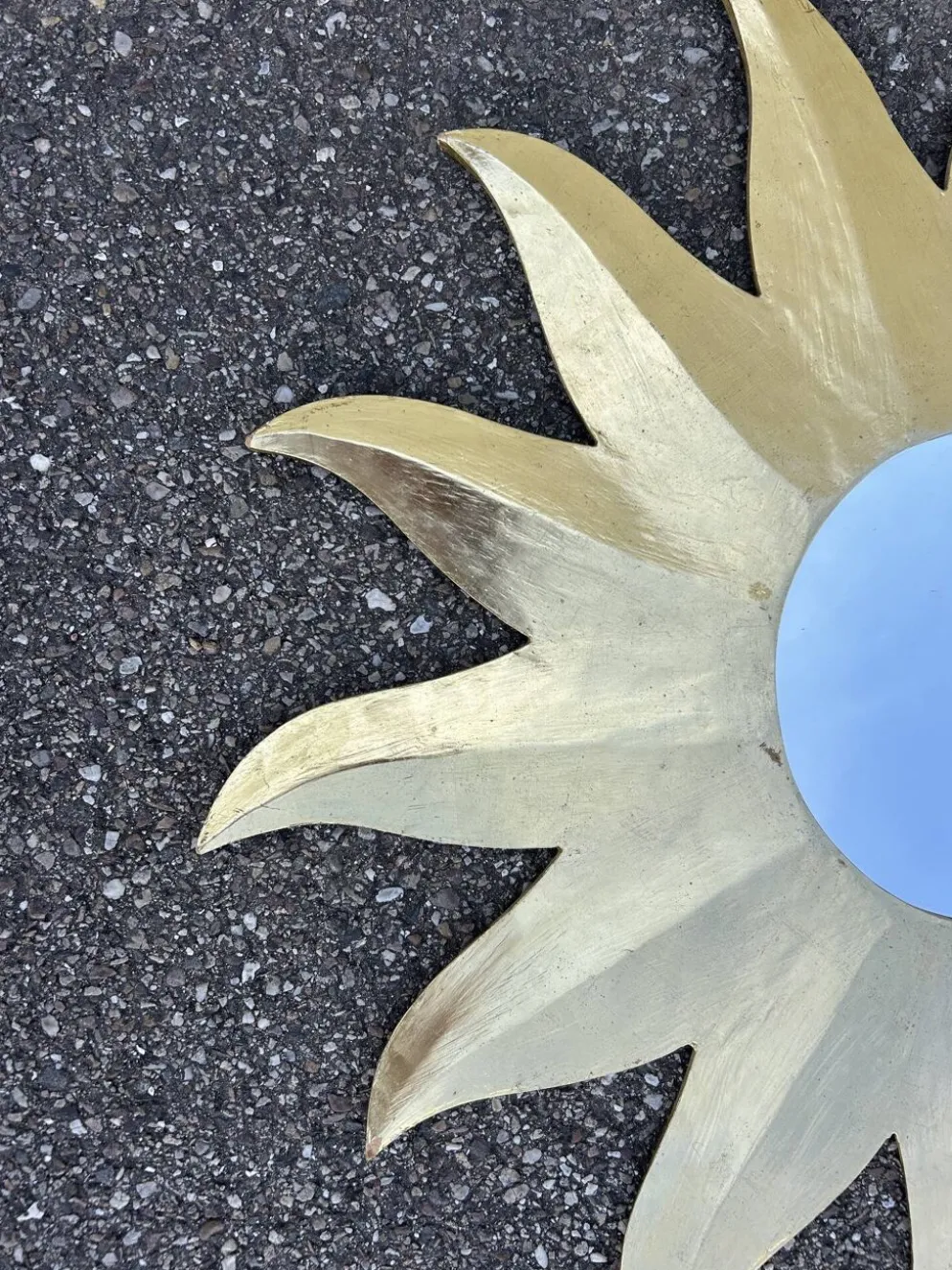 grand miroir soleil 80cm