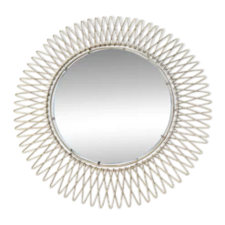 Grand miroir soleil Erdecor années 50