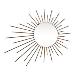 Grand miroir soleil vintage