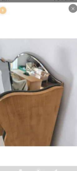 Grand miroir triptyque années 50