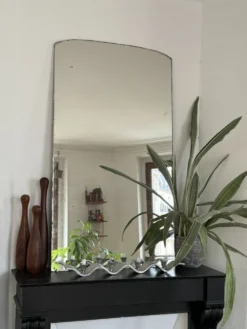 Grand miroir vintage scandinave