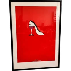 Grand poster original de Tomas Salamon - Le monde de Playboy / Baťa, 1992