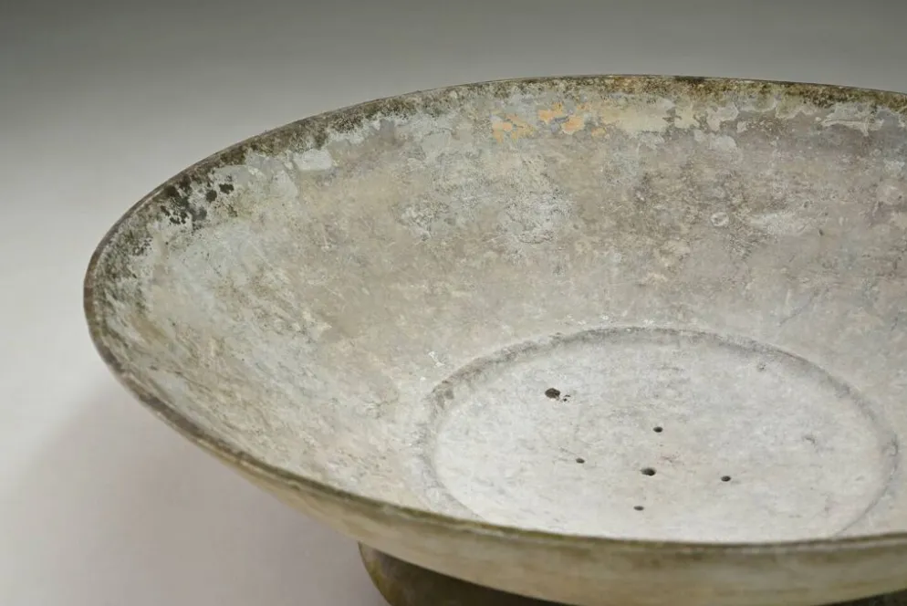 Grand pot de fleurs vintage par Willy Guhl pour Eternit, années 1950, Suisse.