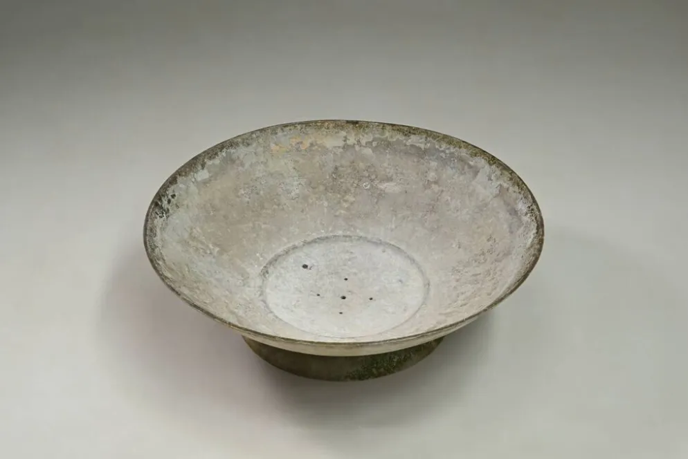 Grand pot de fleurs vintage par Willy Guhl pour Eternit, années 1950, Suisse.