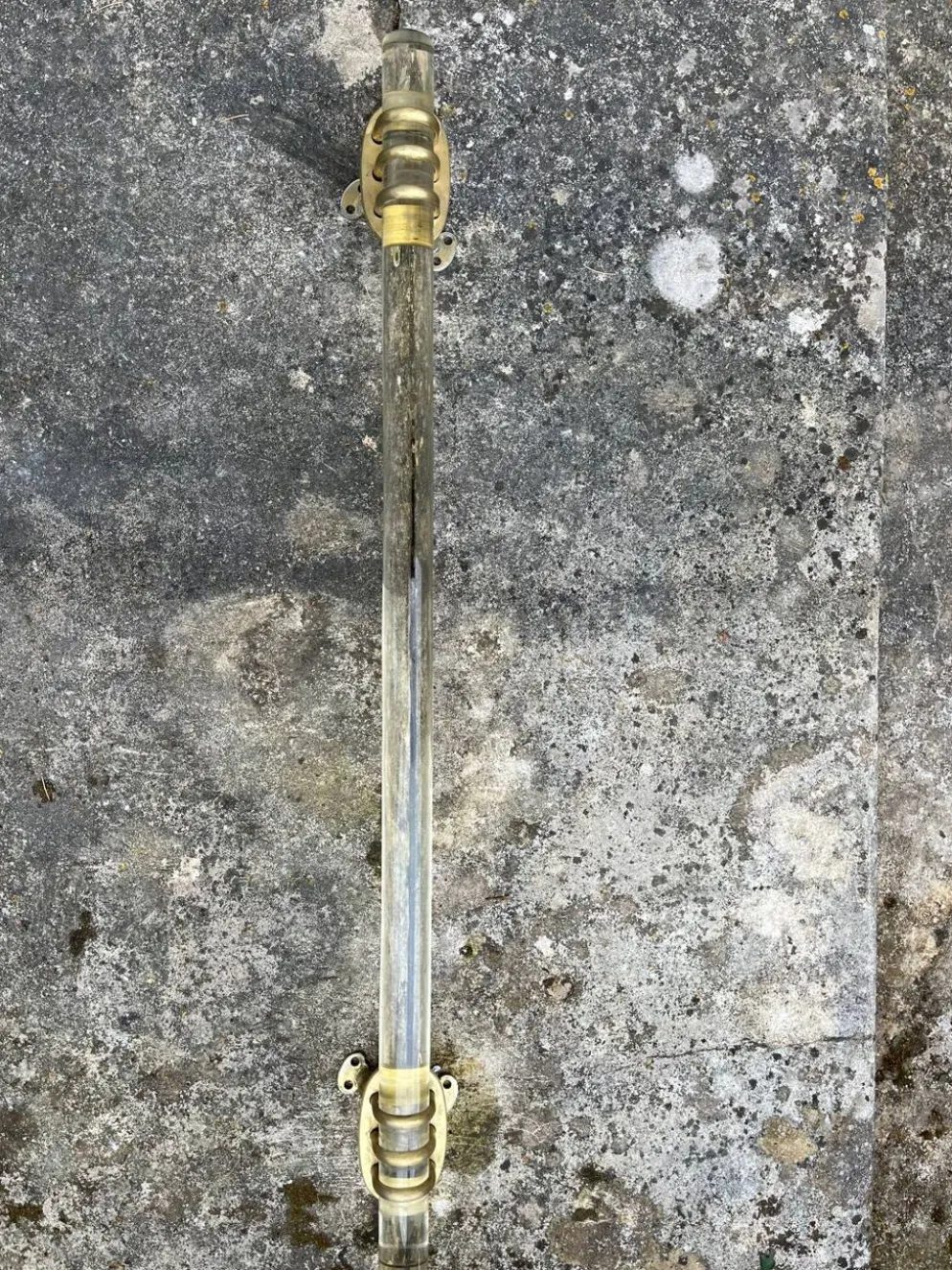 Grands magasins. Poignée de porte ancienne Art Déco